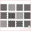 COO 12 Chiếc Nghệ Thuật Tường Lớp Mới Rỗng Stencils Dập Thêu Sò Dập Nổi Tranh Treo Tường Vẽ Trước Thước Mặt nạ