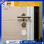 2 Chiếc Cửa Nắp Lỗ Cửa Tấm Độn Cửa Thép Không Gỉ Núm Cửa Tấm, Tăng An Ninh Gia Đình Trên Cửa Vào