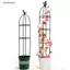Ziyulinyuk 1 Bộ Cây Leo Trellis Lồng Hỗ Trợ Sân Vườn Cho Hoa Cây Hỗ Trợ Khung Trellis Leo DIY Cây Nho Hoa Đứng Nồi VN