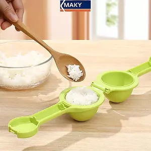 MAKY Cơm Baller Hình Bóng Sáng Tạo DIY Dụng Cụ Sushi Onigiri Khuôn Onigiri Khuôn Lắc Khuôn DIY Sushi Dụng Cụ Cho Trẻ Em Nhà Bếp VN