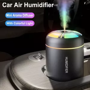 Máy tạo độ ẩm không khí nước hoa LACYESUK, Máy khuếch tán hương thơm Mini trên ô tô LED USB, Máy tạo sương mù Đèn ngủ dưỡng ẩm Máy lọc tinh dầu di động Ký túc xá