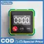 360° Công cụ tìm góc kỹ thuật số từ tính với thước đo Laser điện tử Type-C Sạc LCD Công cụ đo lường điện tử