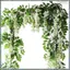 2 Cái 7Ft / Cái Cây Nho Wisteria Nhân Tạo, Hoa Vòng Hoa Wisteria Vine Mây Treo Hoa Cho Lễ Ngoài Trời