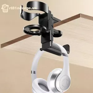 GE Máy Tính Để Bàn Xoay 360 Độ Giá Đỡ Tai Nghe Kẹp Có Cốc Giá Đỡ Gamingputer PC Tai Nghe Tai Nghe Lưu Trữ Ra VN