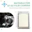Cho G1 G2 Màn Hình Hiển Thị LCD 20x27mm Phải Đếm Thay Thế Sửa Chữa Một Phần Cho Phim Camera
