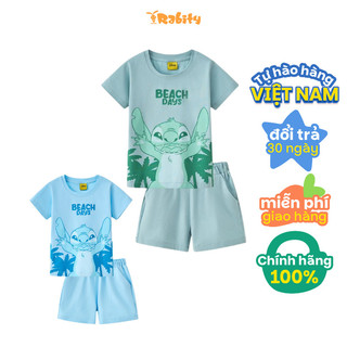 Đồ bộ thun tay ngắn Stitch Disney bé trai Rabity 560.057