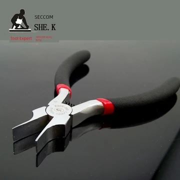 Kìm điện tử Saike Kìm mũi phẳng Kìm mũi phẳng Kìm mũi phẳng Kìm không răng Kìm trang sức không răng Kìm