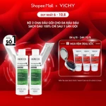 Bộ 2 Dầu gội sạch gàu Dercos VICHY 100% chỉ sau 1 lần gội dành cho da dầu ngứa SỐ1 Việt Nam chuyên gia khuyên dùng 200ml — ảnh 2