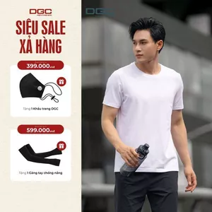 Áo Thun Ngắn Tay Nam DGC Áo phông trơn bassic Dáng Suông, Chất Liệu Cotton Mềm Thoáng Mát - SATBC02M