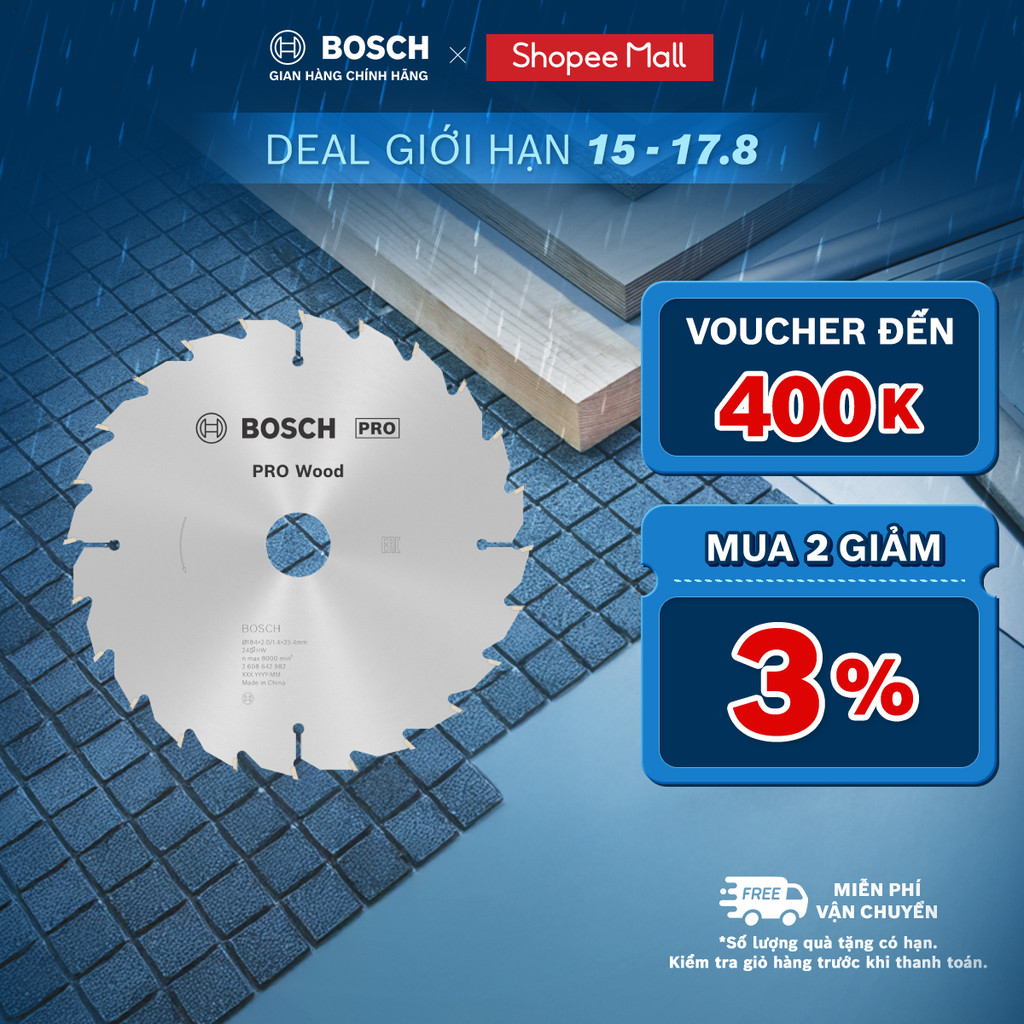 Lưỡi cưa gỗ Bosch
