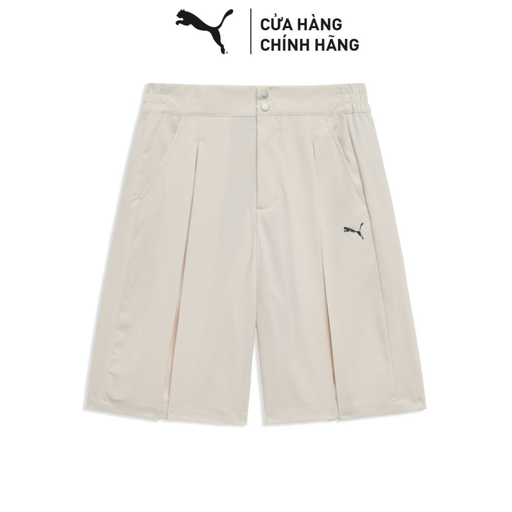 Quần Đùi Thời Trang PUMA Nữ DARE TO BERMUDA SHORTS Alpine Snow Màu Trắng