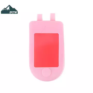 DTW Túi Bảo Quản Silicon Kẹp Ngón Tay Máy Đo Oxy Vỏ Bảo Vệ Máy Đo Oxy Giá Đỡ Bảo Vệ Ngón Tay Xung Bảo Vệ Giá Đỡ Thể Thao