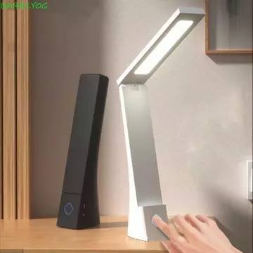 Đèn bàn có thể gập lại BARR1Y0G, Công tắc cảm ứng Bảo vệ mắt Đèn bàn Led, Đèn bàn 3 màu Đèn bàn Di động có thể điều chỉnh Đèn chiếu sáng bàn Đầu giường