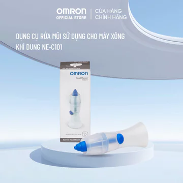 Dụng cụ rửa mũi sử dụng cho máy xông khí dung NE-C101 Omron