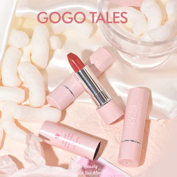 [XT] gogo tales Water Gloss Solid Lipstick-Bộ gương dưỡng ẩm Son bóng Son bóng Làm trắng Son bóng Son bóng Son môi trơn