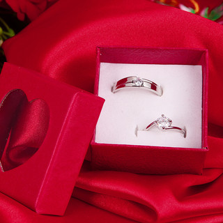 Moissanite Wedding Ring, adjustable by shangzhixipu970