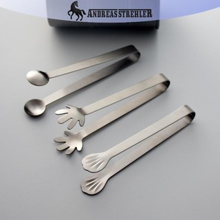Onetimingfine Kẹp Thép Không Gỉ Đường Kẹp Thực Phẩm BBQ Kẹp Đá Dụng Cụ Thanh Bếp Phục Vụ Tông Phụ Kiện Nhà Bếp VN