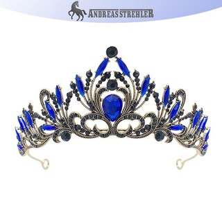 Onetimingfine Thanh Lịch Bé Gái Pha Lê Tiara Vương Miện Cho Nữ Tiệc Cưới Công Chúa Kim Cương Giả Cô Dâu Vương Miện Tóc Trang Sức VN