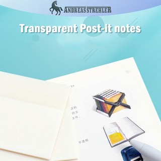 Onetimingfine 50 tờ Giấy ghi chú trong suốt PET chống thấm nước Danh sách việc cần làm hàng ngày VN