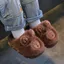 Giày Cotton GAVESTO, Dép Trẻ Em Capybara Ấm Áp, Giày Làm Dày Dễ Thương Mềm Mại Chống Trơn Trượt Mùa Đông