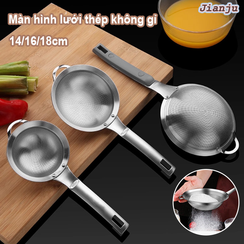 Rây Lọc Inox 304 Đa Năng Cho Nhà Bếp Gia Đình - Muôi Vớt Lọc Dầu Hiệu ...