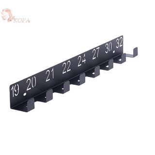 Giá đỡ cờ lê treo tường KOPA Giá đỡ vít treo tường bằng kim loại hạng nặng có khe cắm đánh số VN
