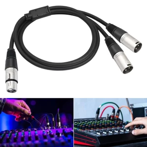 BTM Y Split 3Pin Connector Coppered Studio Live Performances Dây cho máy trộn