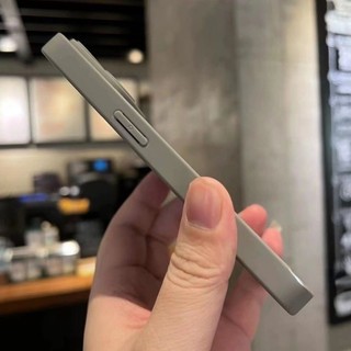 Mới Titan Màu Chính AG Cạnh Thẳng Kính Cường Lực Mờ Ốp Lưng Điện Thoại Iphone 16 15 14 13 12 11 Pro Max 16 Pro Matte Nano Cứng Bảo Vệ Phía Sau