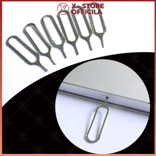 Que lấy SIM bằng thép không gỉ combo 2 que , cây chọc sim đa năng, dụng cụ mở khay SIM điện thoại - QCSN