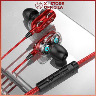 Tai nghe có dây chống ồn, jack cắm 3.5mm, có mic đàm thoại, nghe nhạc, chơi game, học online - TNLK