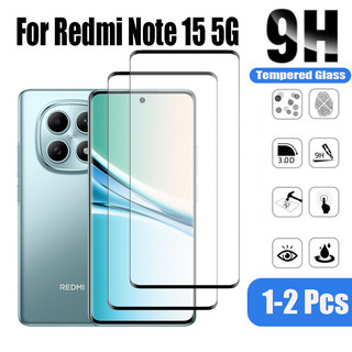 1-2 Chiếc Redmi Note 15 5G Kính Cường Lực Bảo Vệ Màn Hình Cho Xiaomi Redmi Note 14 13 Pro Plus Pro + 4G 5G 9D Kính Bảo Vệ Phim