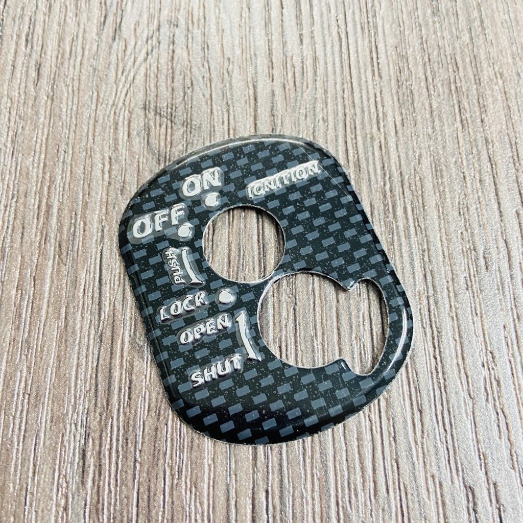 【COD】Miếng nhôm dán ổ khóa đa dạng mẫu mã phù hợp cho nhiều dòng xe số và xe tay ga thông dụng trên thị trường hiện nay