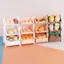Nội thất nhà búp bê YOLOGO 1: 12, Kệ thu nhỏ DIY đa phong cách bằng nhựa, Giá để đồ Mini chất lượng cao