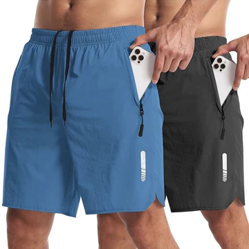 Quần Short Thể Thao Nam Quần Short Thể Thao Mùa Hè Chạy Bộ Quần Short Đi Biển Đáy Tập Gym Thể Dục Tracksuit Chạy Bộ Huấn Luyện Quần Ngắn Nam Quần Short