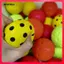 Bóng luyện tập im lặng Bóng nhẹ Xốp Pickleball Chơi yên tĩnh Bóng thể thao Chất liệu PU cho các trò chơi trong nhà
