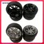 Bộ 4 Vành Bánh Và Lốp Xe 1: 10 Cho Xe RC Rock TT02 HSP HPI Model