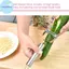 Pufangbliss Dụng cụ gọt vỏ trái cây rau củ bằng thép không gỉ Dual Sharp des Rust Resistance Dễ dàng làm sạch Di động cho các đầu bếp gia đình chuyên nghiệp VN