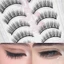 Lông mi giả hình dáng tự nhiên - Thân cứng cho bé để trang điểm hàng ngày Cosplay