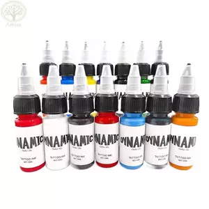 AMBU Hình Xăm Thực Hành Màu Sắc, Đen Nâu Trắng Mực Xăm Xanh, Bán Chạy Nghệ Thuật Cơ Thể Đỏ Xanh 15ML Hình Xăm Sắc Tố Hình Xăm Cung Cấp Hình Xăm