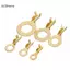 GCDHome 150 Chiếc Dây Thiết Bị Đầu Cuối Blo O Loại Lugs Phân Loại Lạnh ép Đồng Kết Nối Bộ Cho Bảng Điện Công Nghiệp Dây HOT