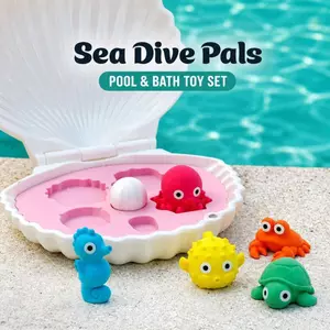 In 3D Sea Dive Pals Đồ chơi lặn dưới nước đầy màu sắc Trò chơi chìm Bể bơi Đồ chơi lặn cho mùa hè saixit2vn