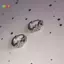 < Honeyba > Thời trang Retro Zircon Pha lê Pentagram Bông tai Bule Xu hướng Bông tai hình ngôi sao đơn giản dành cho nữ Cô gái Trang sức thẩm mỹ Quà tặng Đẹp