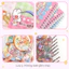 Bộ sưu tập các cảnh thu nhỏ Nhãn dán PET Nhãn dán giấy Scrapbooking Chất liệu，Sticker 3D Dòng Động