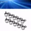 Belleshopp Kẹp ống 10 chiếc Kẹp ống nhiên liệu nhỏ bằng thép không gỉ 6mm-20mm Kích thước tùy chọn(1)