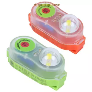 IAPPORTUNIA 2 chiếc Đèn LED cứu sinh, Đèn LED cứu sinh nhẹ chống nước, Đèn tín hiệu khẩn cấp tự sáng cho ngoài trời