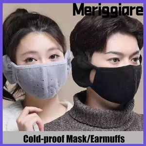 MERIGGIARE Bịt Tai Chống Lạnh Đi Xe Đạp Earlap Chống Gió Ấm Áp