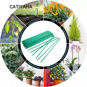 CATIYAHA 10 / 30 Chiếc Tre Dính Vườn Nóng Trellis Chảy Sắp Xếp Cây Xanh Hỗ Trợ