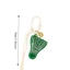 QEARY Dòng Thể Thao Mặt Dây, Dây Dệt Dây Golf Dệt Móc Khóa Acrylic, Quần Vợt Độc Đáo Hình Học Thiết Kế Hoạt Hình Túi Dây Xích Quyến Rũ Phụ Kiện DIY