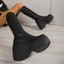 Giày Bốt Đế Dày Da Co Giãn Nêm Gót Dày Đế Ngắn Giày Bốt Nữ Martin Giày Bốt Châu Âu Mỹ Plus Size Giày Châu Âu Mỹ Plus Size Giày20260616