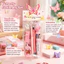 Bộ văn phòng phẩm GETVOW, Bộ văn phòng phẩm hình bướm mộng mơ 6 trong 1, Quà tặng bút Gel văn phòng phẩm hoàn chỉnh bền bỉ